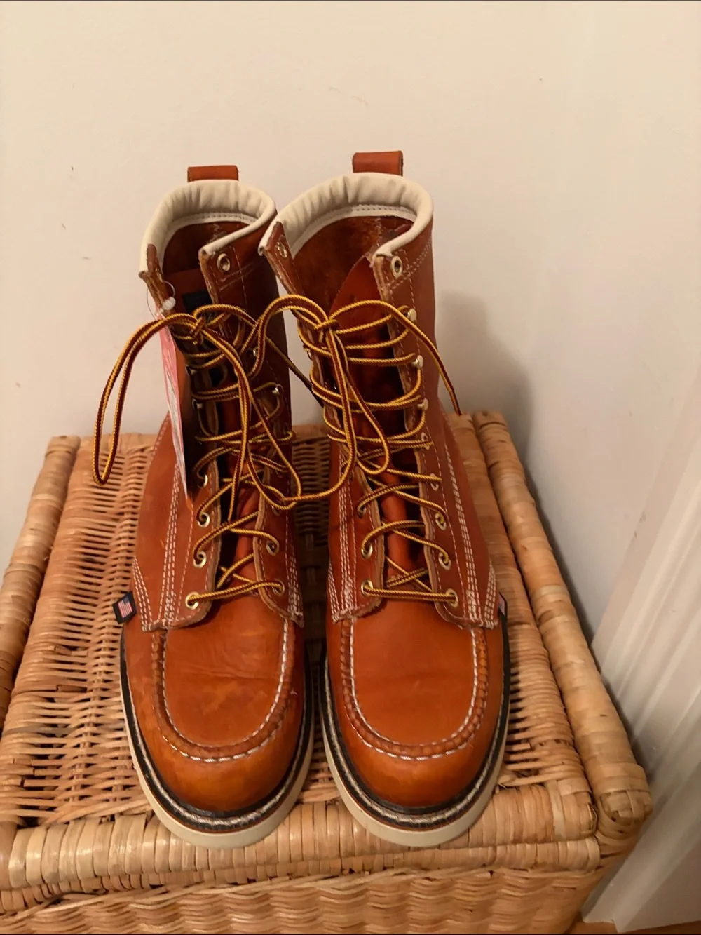 Thorogood American Heritage 8” Wedge Work Boot Size 9D NWT